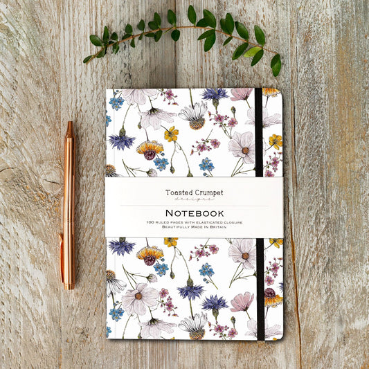 The Regency Gardens (Pure) A5 Lined Notebook