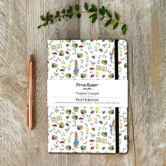 Peter Rabbit "Fresh Meadow Breeze" A5 Notebook