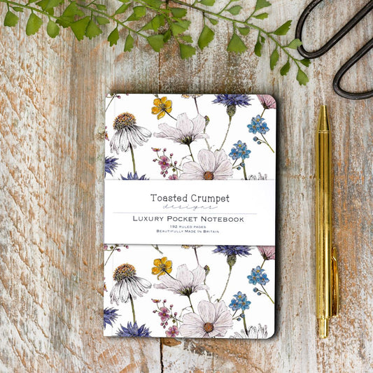 The Regency Gardens A6 Lined Pocket Notebook