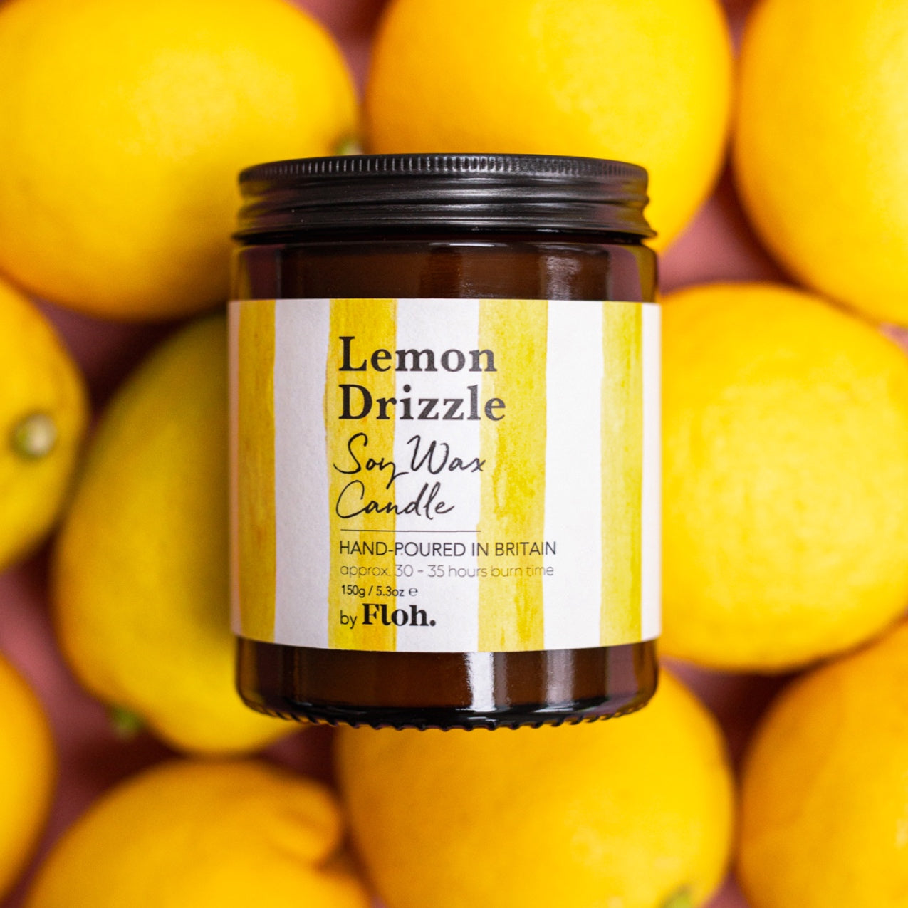 Lemon Drizzle Apothecary Candle – Toasted Crumpet