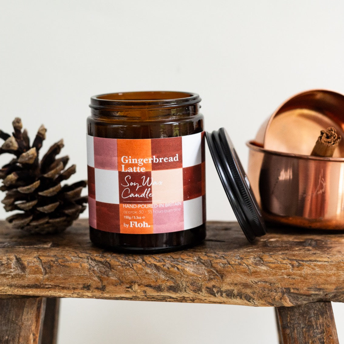 NEW! Gingerbread Latte Apothecary Candle (available for dispatch from August 2026)
