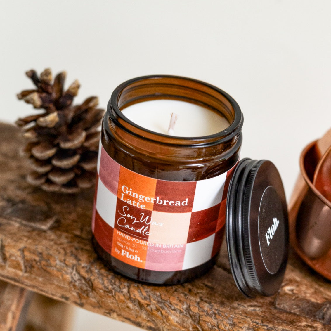 NEW! Gingerbread Latte Apothecary Candle (available for dispatch from August 2026)