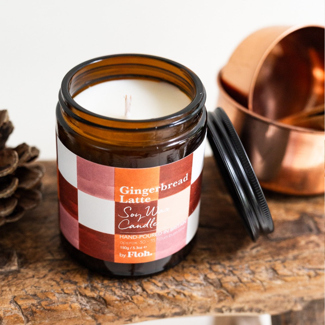 NEW! Gingerbread Latte Apothecary Candle (available for dispatch from August 2026)