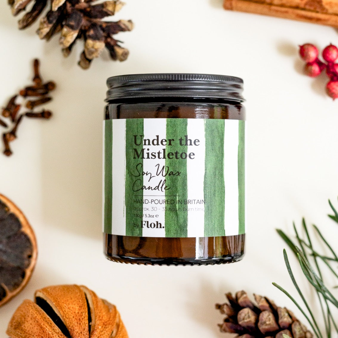 NEW! Under the Mistletoe Apothecary Candle (available for dispatch from August 2026)