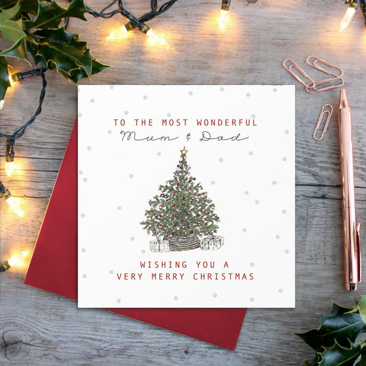 Mum & Dad Card (Cello-Free)