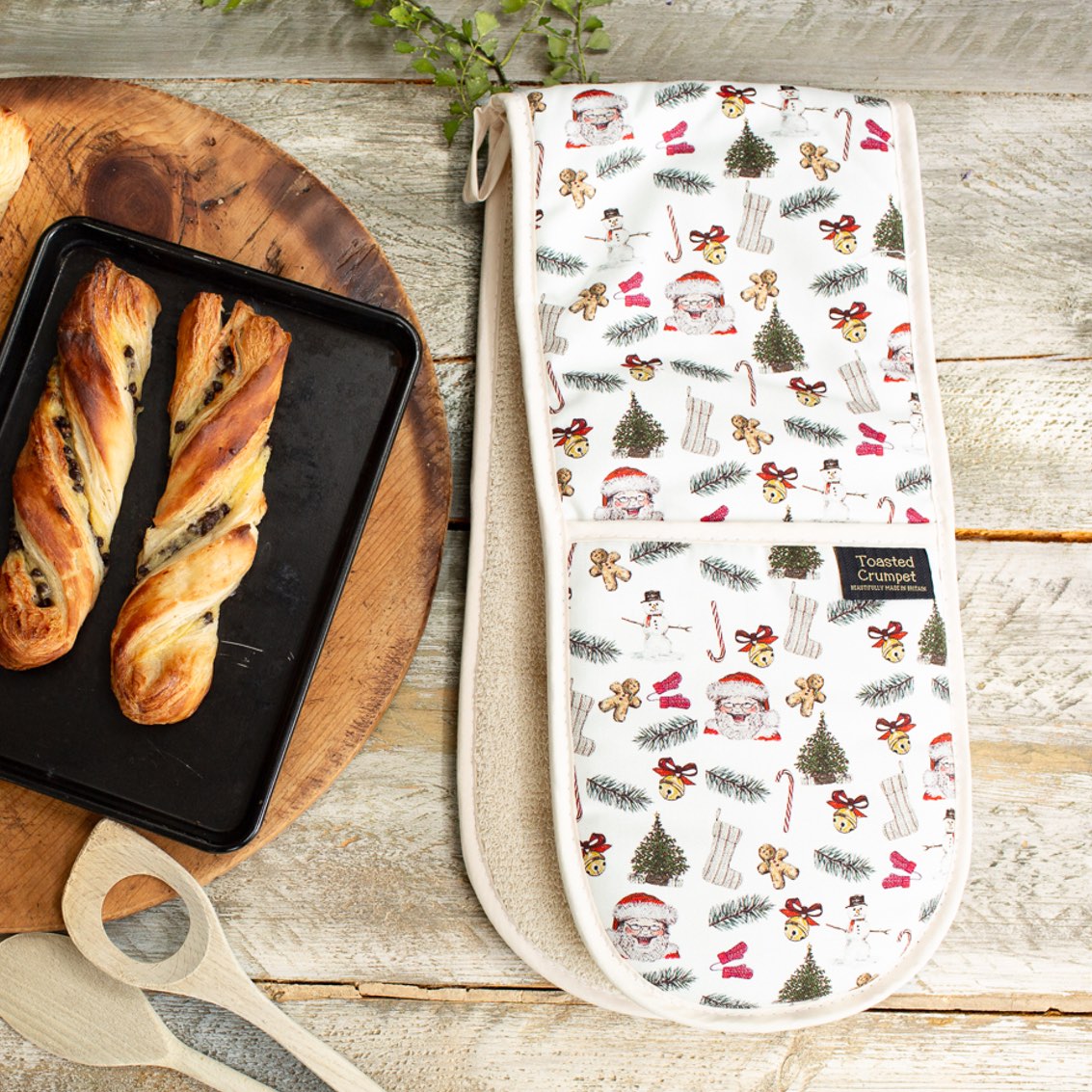 All Things Jolly (Pure) Cotton Double Oven Glove