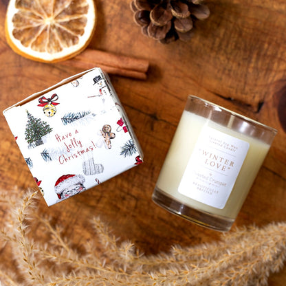 All Things Jolly (Winter Love) Mini Votive Boxed Candle