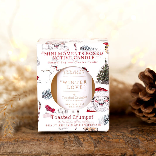 All Things Jolly (Winter Love) Mini Votive Boxed Candle