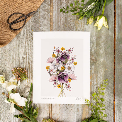 Amethyst 10x12" Fine Art Print