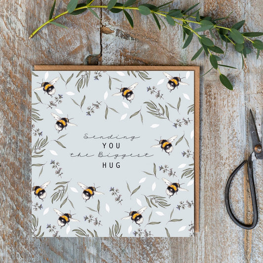 Sending You the Biggest Hug Card (Cello-Free)