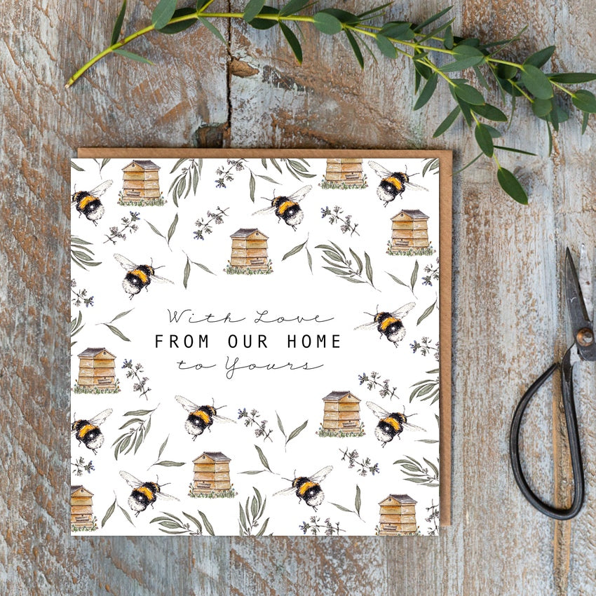 With Love From Our Home to Yours Card (Cello-Free)
