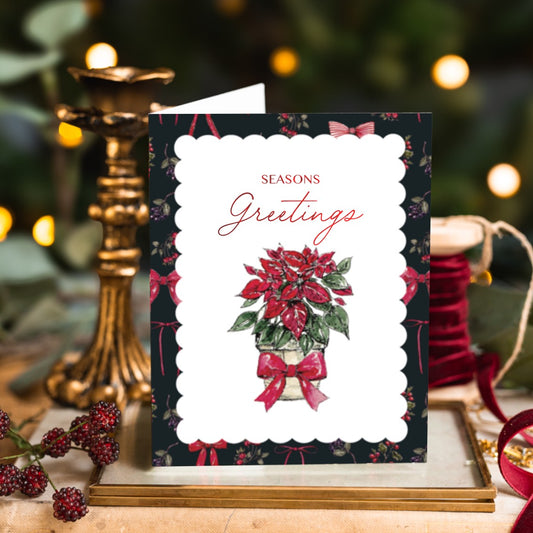 Seasons Greetings Card (Cello-Free) (available for dispatch from August 2025)