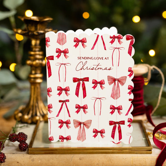 Sending Love at Christmas Card (Cello-Free) (available for dispatch from August 2025)