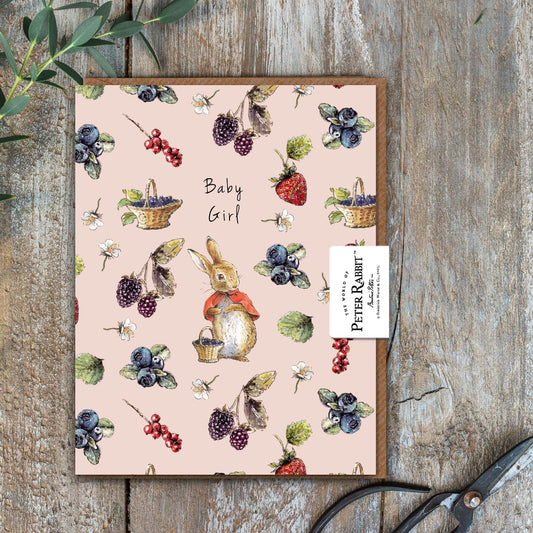 Baby Girl (Flopsy) Card (Cello-Free)