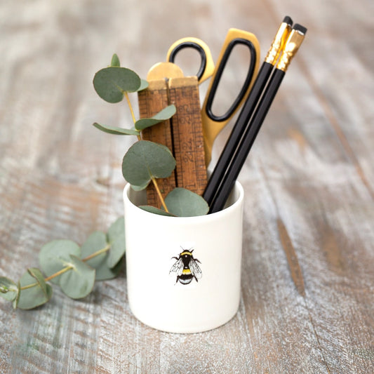 Bee Fine Bone China Pot in a Gift Box