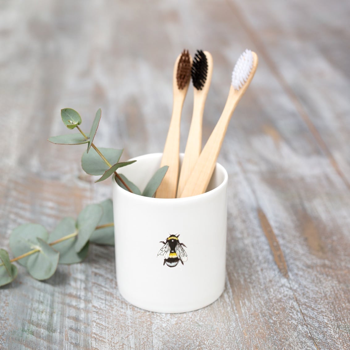 Bee Fine Bone China Pot in a Gift Box