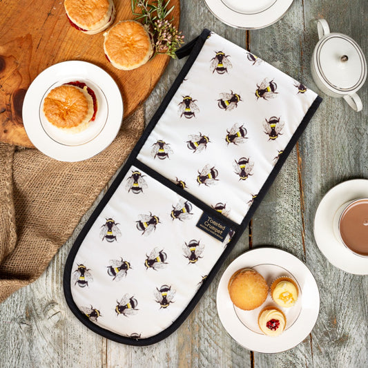 Bee (Pure) Cotton Double Oven Glove