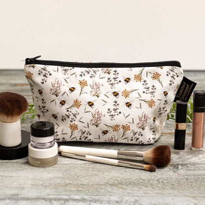 Bee & Honeysuckle (Pure) Makeup Bag
