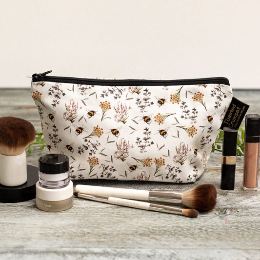 Bee & Honeysuckle (Pure) Makeup Bag