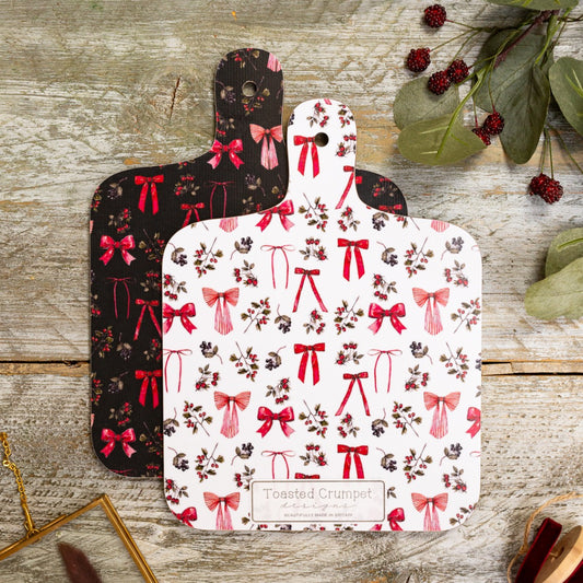 Bows & Berries Mini Double Sided Chopping Board (available for dispatch from August 2025)