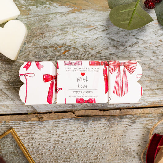 Crimson Velvet Boxed Mini Soaps