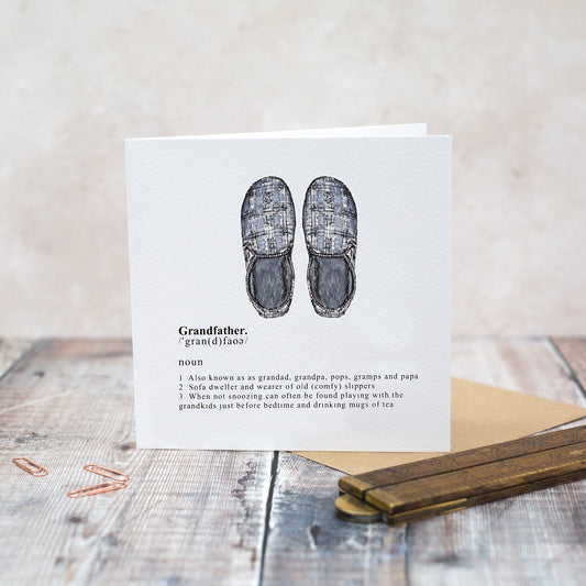 Grandfather Card (Cello-Free)