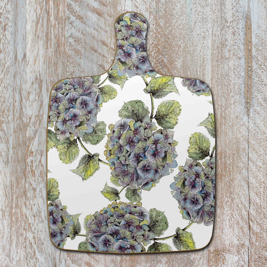 Hydrangea Large Double Sided Chopping Board
