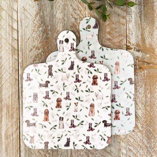 Muddy Paws Mini Double Sided Chopping Board