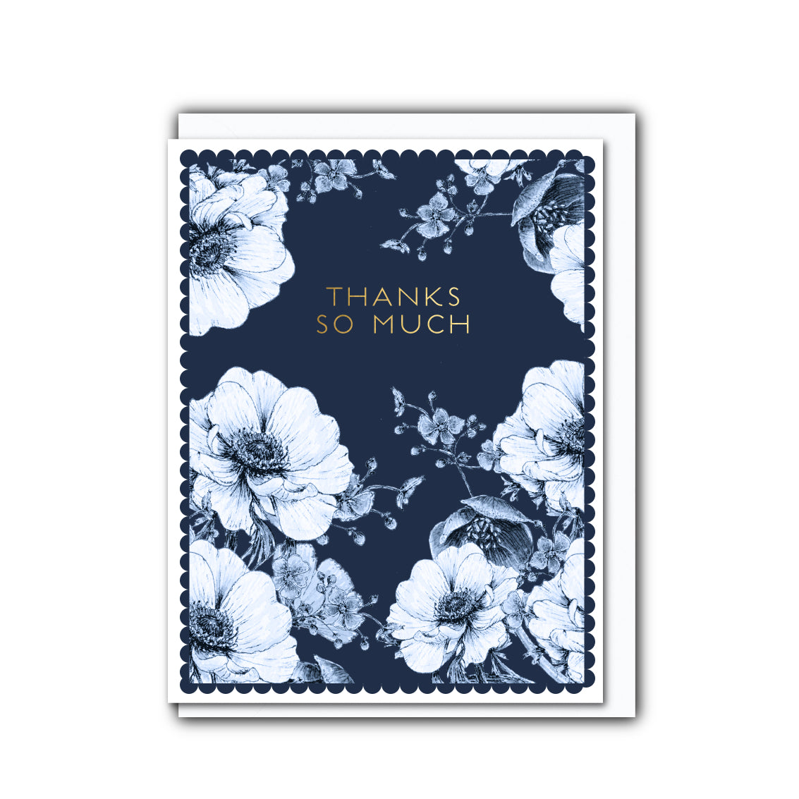 NEW! Thanks So Much (Chateau) Card (Cello-Free)