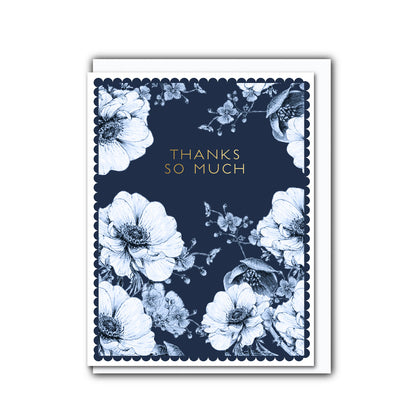 NEW! Thanks So Much (Chateau) Card (Cello-Free)