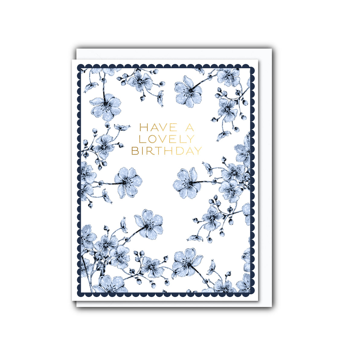NEW! Have a Lovely Birthday (Chateau) Card (Cello-Free)