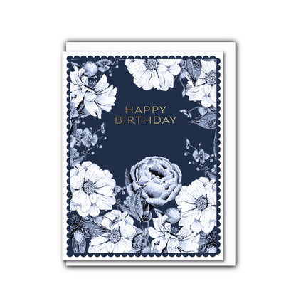 NEW! Happy Birthday (Chateau) Card (Cello-Free)