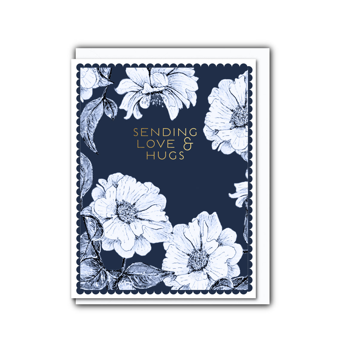 NEW! Sending Love & Hugs (Chateau) Card (Cello-Free)