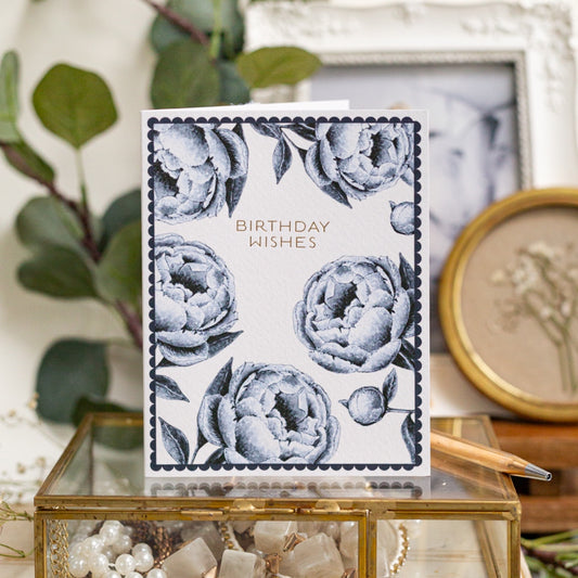 NEW! Birthday Wishes (Chateau) Card (Cello-Free)