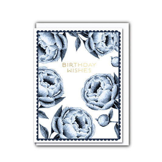 NEW! Birthday Wishes (Chateau) Card (Cello-Free)