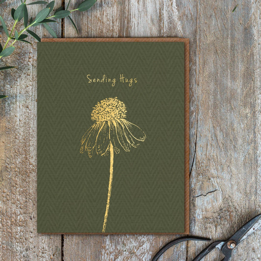 Sending Hugs Card (Cello-Free)