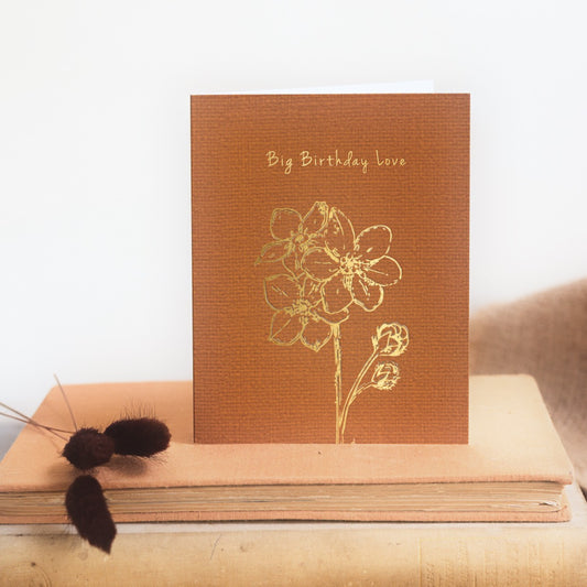 Big Birthday Love Card (Cello-Free)