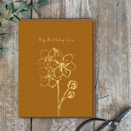 Big Birthday Love Card (Cello-Free)