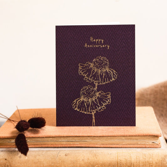 Happy Anniversary Card (Cello-Free)