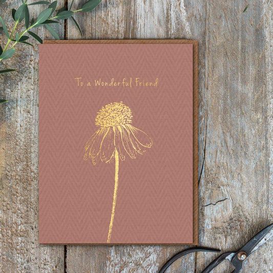 To a Wonderful Friend Card (Cello-Free)