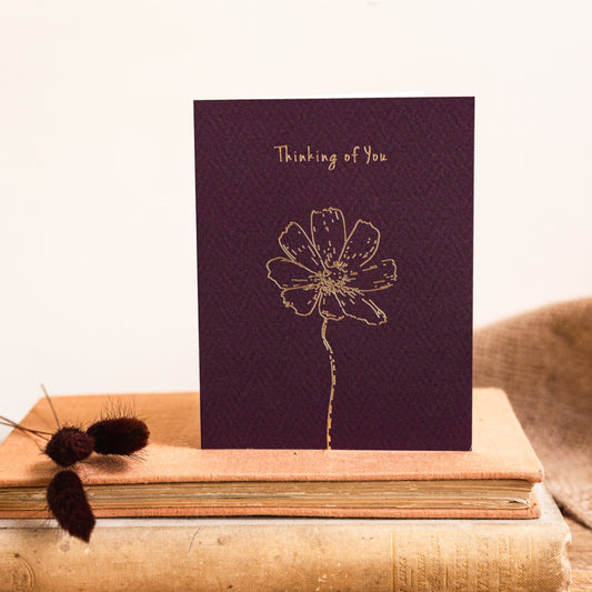 Thinking of You Card (Cello-Free)