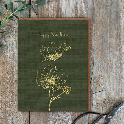 Happy New Home Card (Cello-Free)
