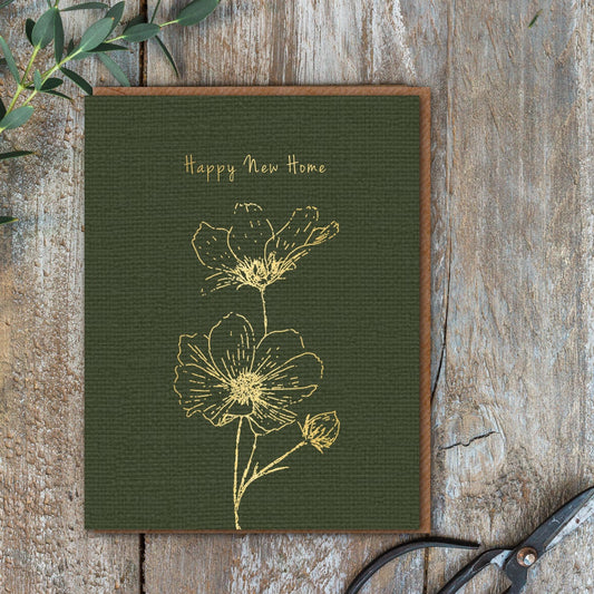 Happy New Home Card (Cello-Free)