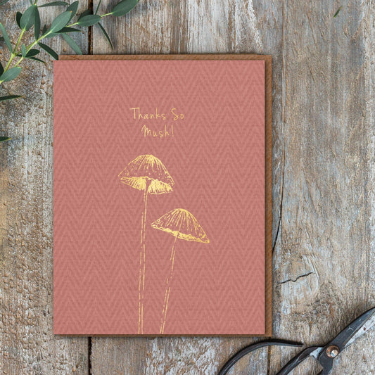 Thanks So Mush! Card (Cello-Free)