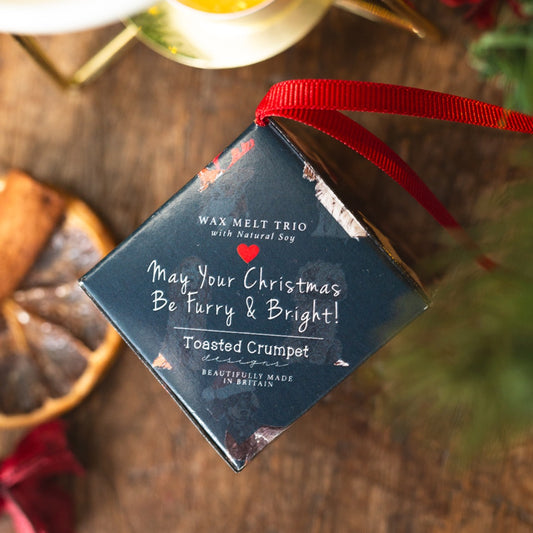 Christmas Dogs Christmas Soy Wax Melt Hanging Decoration