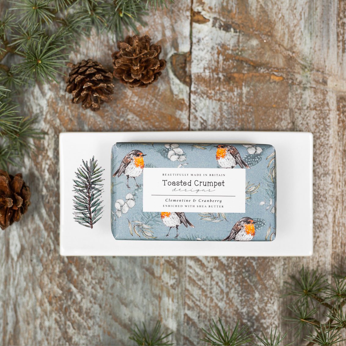 Clementine & Cranberry Soap