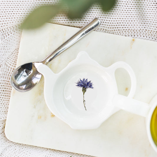Cornflower Tea Tidy in a Gift Box