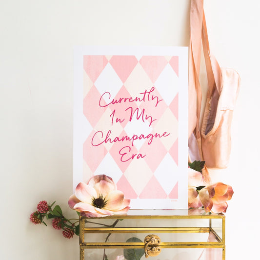 NEW! Champagne Era A4 Digital Print