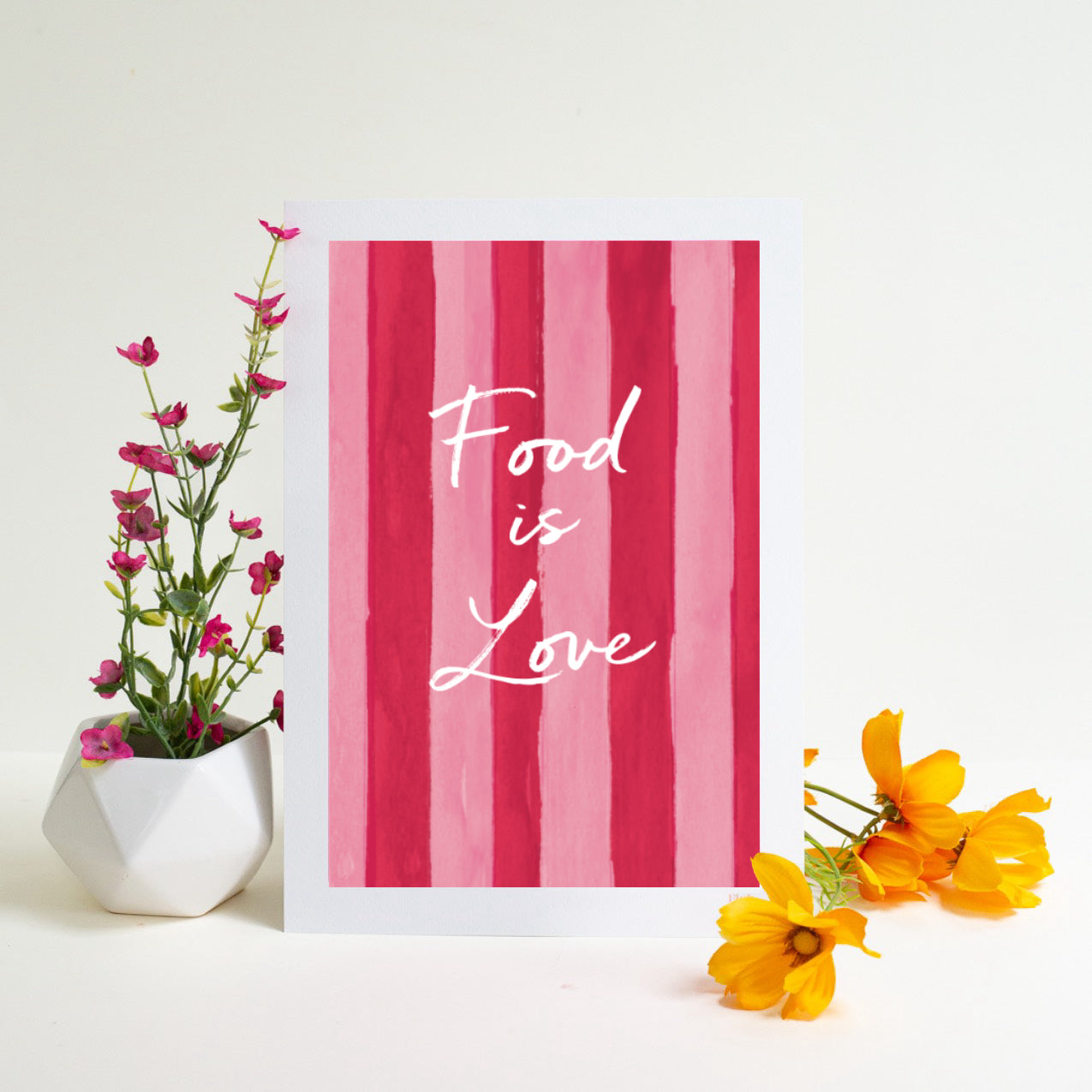 NEW! Food is Love A4 Digital Print