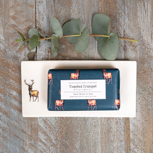 Stag Rectangular Soap Dish